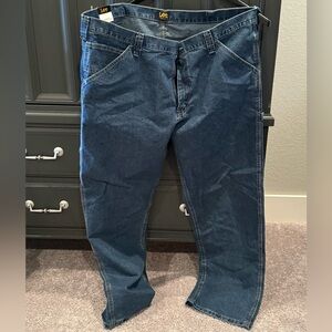 NWT Men’s Lee jeans 40x30 Carpenter loose fit straight leg